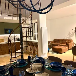 Appartement Charming Loft Style In Center Of Marais, Paris